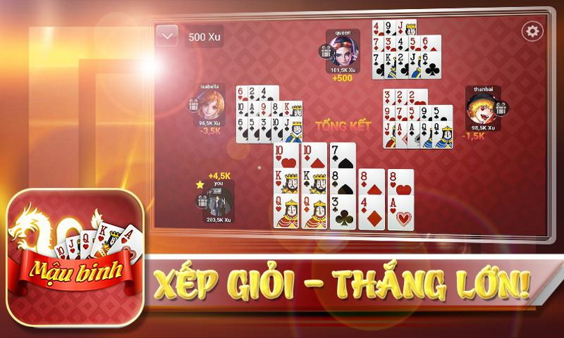 Kinh nghiệm chơi bài Mậu Binh toàn thắng