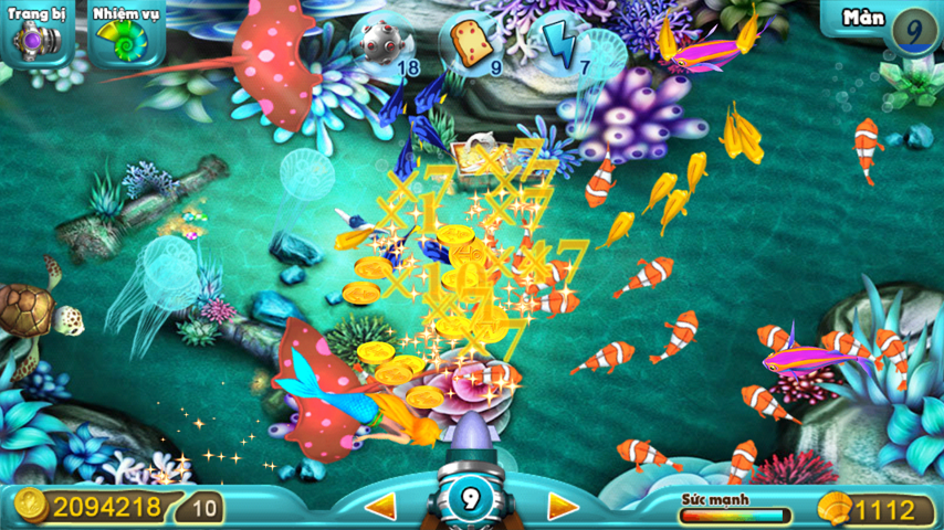 Tổng hợp game bắn cá hack xu đổi thưởng mới nhất 2020